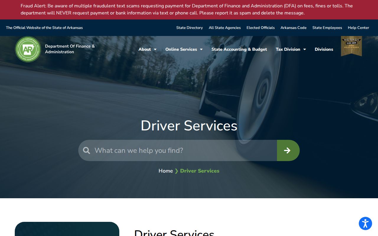 Clay County traffic tickets DFA Driver Services custodian information